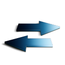 rafraichir bleu icon